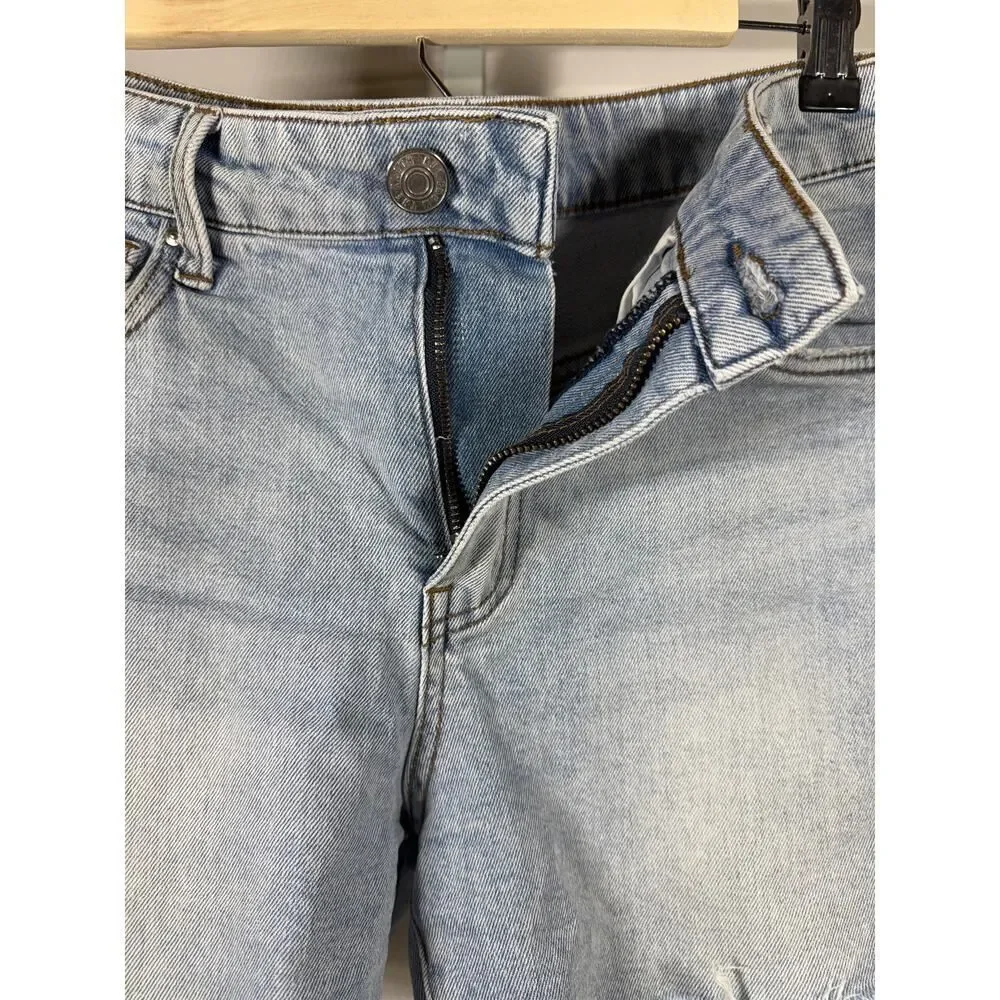 KUT FROM THE KLOTH Women's Jane High Rise Denim/Jean Long Short Blue Size 4